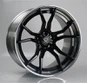 ALFA ROMEO GIULIA VELOCE Rims Saincheaptha 2-PC Snasta Dubh Agus Snasta