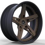 Nissan Y31 Cedric 1990 Rims Brionnaithe Saincheaptha 2-PC Cré-umha Agus Dubh 18x9.0 Agus 18x10