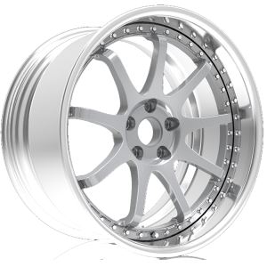 18-22 Orlach 2-Rothaí Cóimhiotail Brionnaithe PC Brionnaithe Lip Airgid Do Benz C63