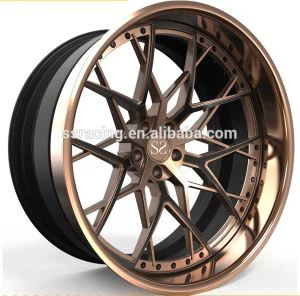 3 -Píosa Rims Brionnaithe Saincheaptha Do Porsche