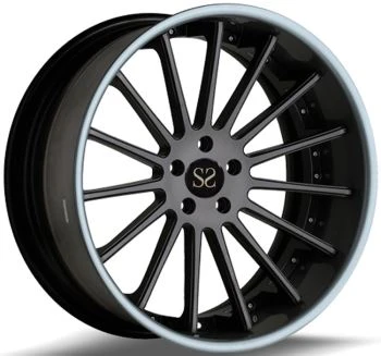 BLACK Snasta Saincheaptha 19inch 2-PC Rims Car a brionnú Do Audi S7 Rims