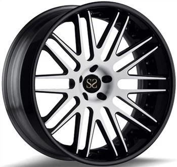 21 rims Meaisínithe Saincheaptha 2-Rimeanna Cóimhiotail Brionnaithe PC Do Nissan GTR