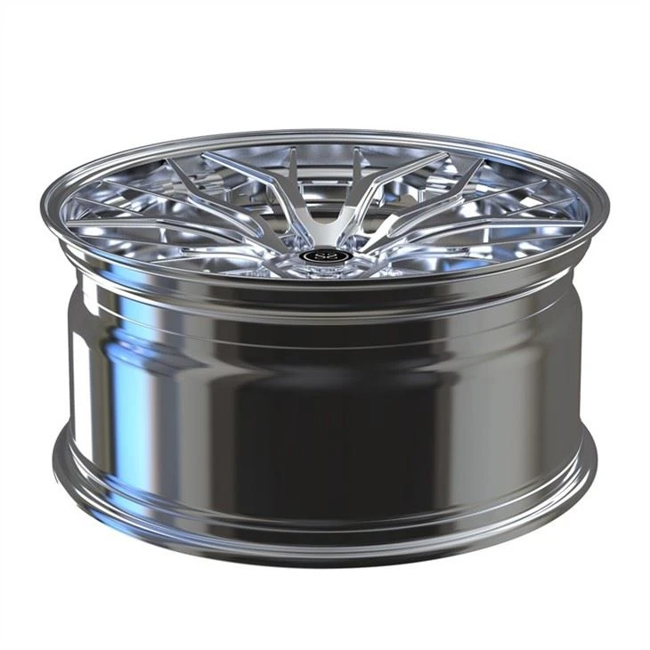 Aluminum RS6 Passenger Car Wheels 22x10.5 Deep Concave Forged 2 Piece Custom Rims