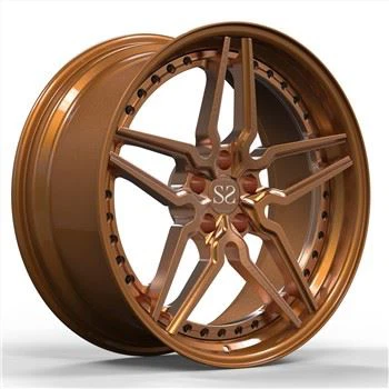 Iarmhargadh Gloden Imbhallaí Cóimhiotal Alúmanam 21 orlach Brushed 2-píosa brionnaithe Do Rothaí Gluaisteán Bmw M5 M6