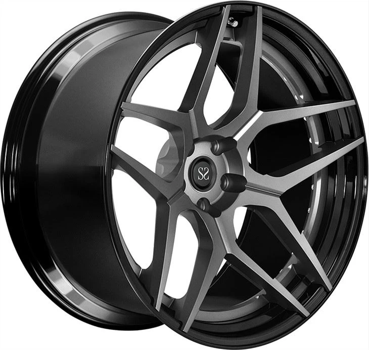 SSEH{0}}Scuab Saincheaptha Dubh orlach 2-PC Alloy Rims Do Ranger Rover