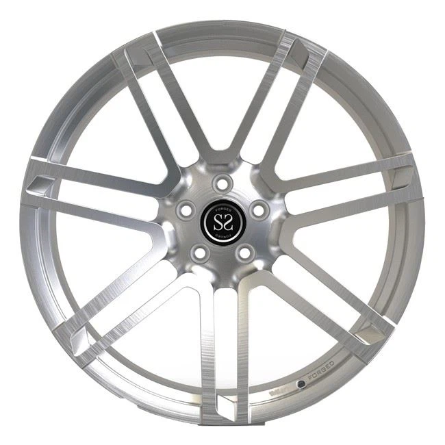 Monoblock 21inch 1 Piece Forged Wheels Aluminum Brushed Spokes For BMW M4 Car Rims